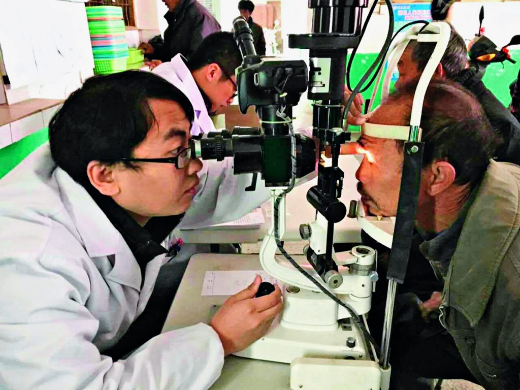 Segundo autoridade envolvida no projeto, a catarata é a principal causa de cegueira na China