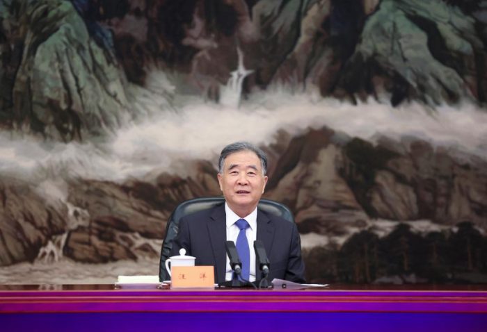 Mais alto conselheiro político se reúne com presidente do Novo Partido de Taiwan