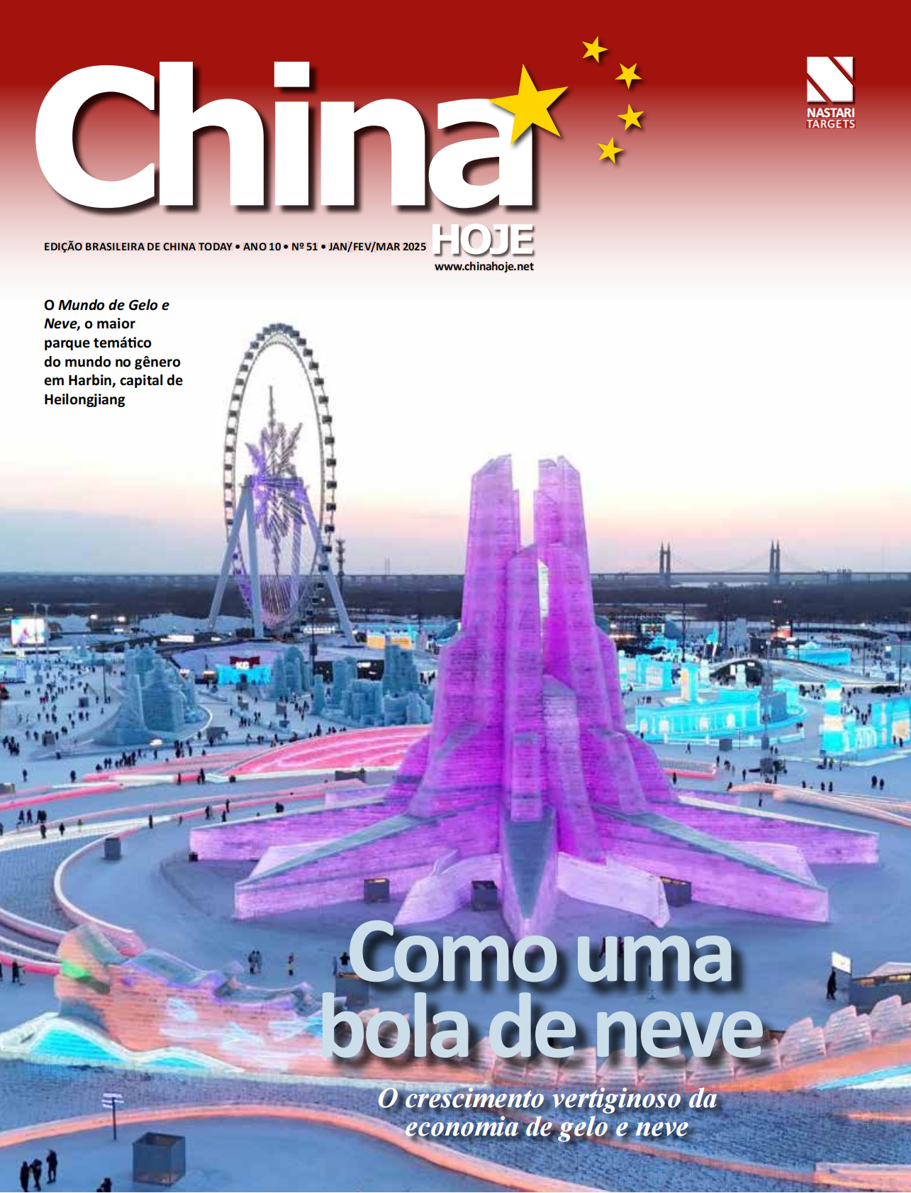 Como uma bola de neve