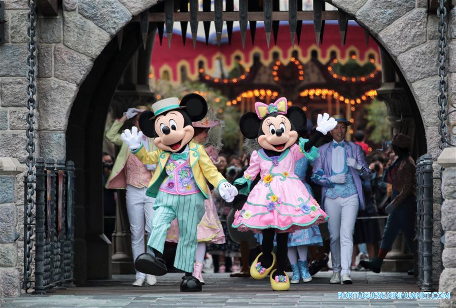 Disney de Hong Kong registra lucro e quita dívidas pela primeira vez