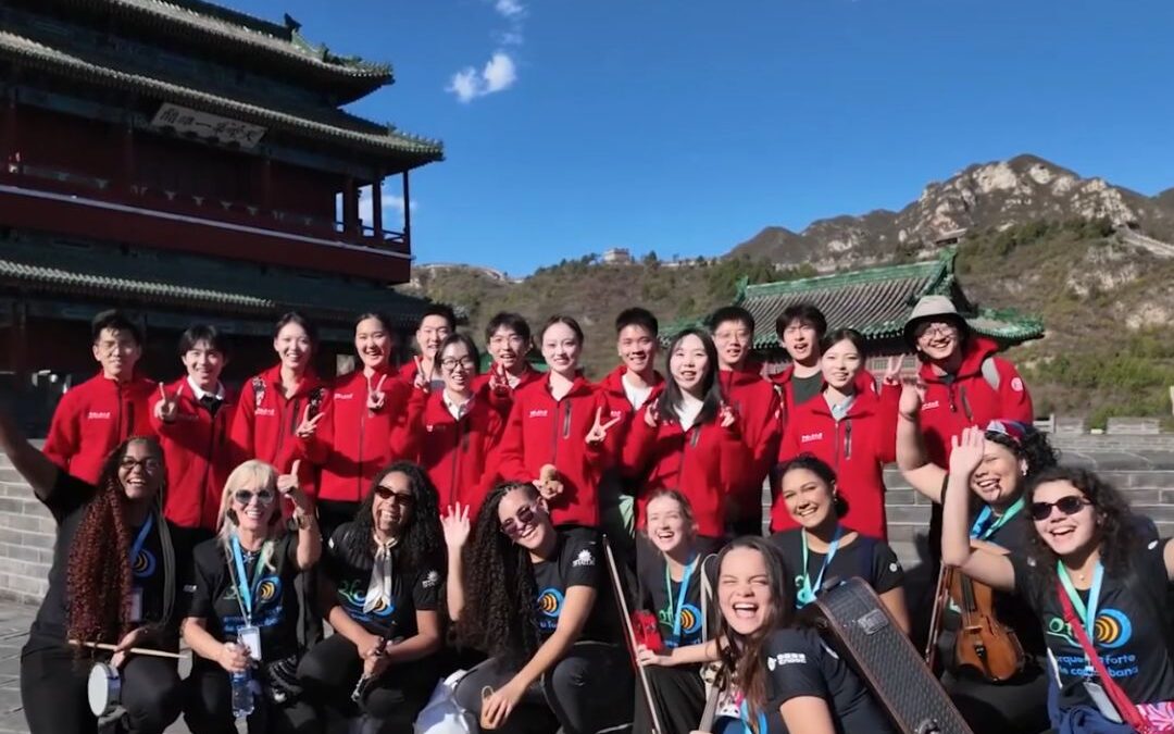 Eco de juventude: a viagem da Orquestra Forte de Copacabana pela China!