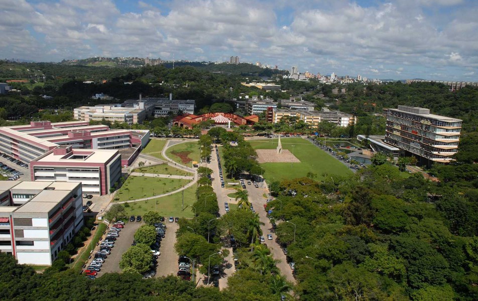 Campus Pampulha da Universidade Federal de Minas Gerais (UFMG). (Créditos: Foca Lisboa/ UFMG)