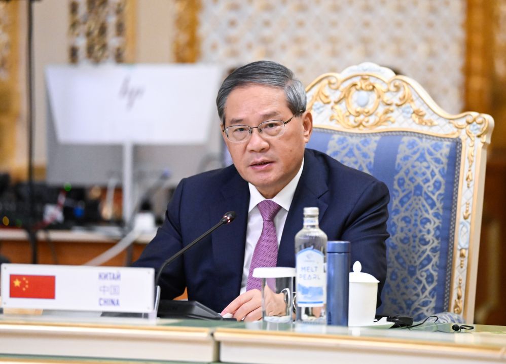 Premiê chinês defende papel global da Organização para Cooperação de Xangai